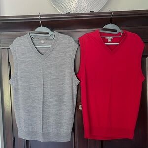 Daniel Cremieux V-Neck Vests (2)